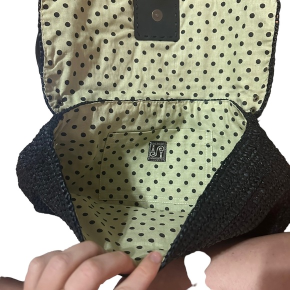 Sans Arcidet Paris Crochet Black Bag - Picture 4 of 6